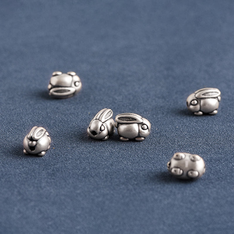 KarmaRipple's Handmade 999 Sterling Silver Rabbit Luck?Rope Bracelet Anklet p27