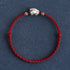 Small Rabbit Anklet(Circumference 18-30cm) / Dark Red