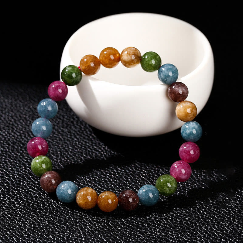 KarmaRipple's Multicolor Tourmaline Positive Bracelet p3