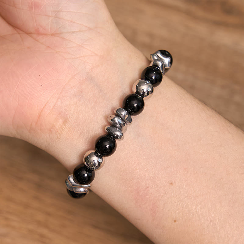 KarmaRipple's Black Onyx Fortune Bracelet p5