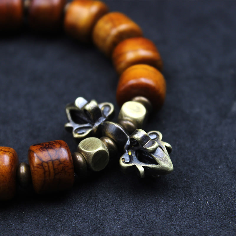 KarmaRipple's Yak Bone Bronze Strength Bracelet p4