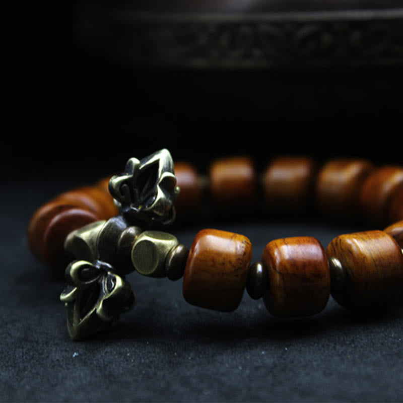 KarmaRipple's Yak Bone Bronze Strength Bracelet p2