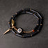 Black Onyx Copper Dzi Bead(Wrist Circumference: 16-16.5cm)