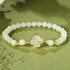 Hetian Jade 925 Sterling Silver(Wrist Circumference: 14-16cm)