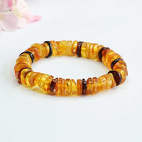 KarmaRipple's Amber Peace Buckle Confidence Bracelet