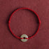 Dark Red Rope / Anklet(Circumference 17-30cm)