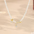 Pearl Golden Necklace(Length: 40+5cm)