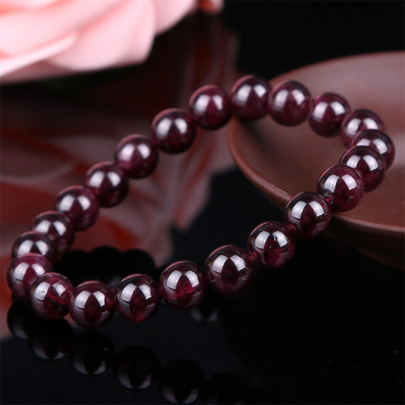 KarmaRipple's Authentic Garnet Bead Passion Bracelet p2