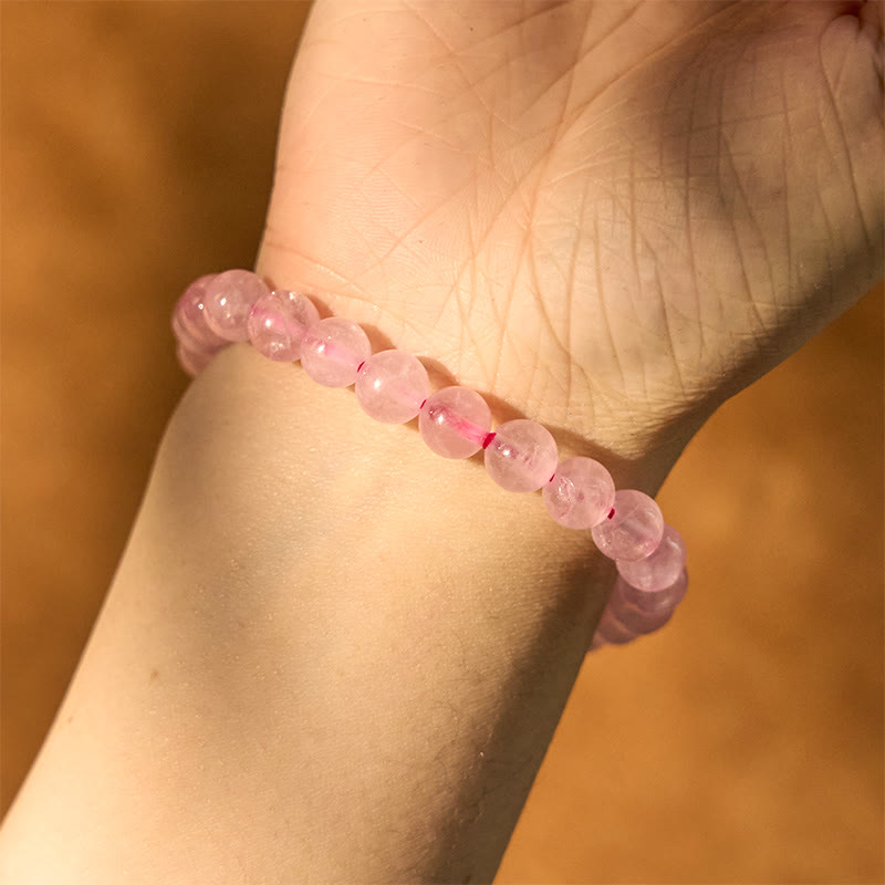 KarmaRipple's Rose Quartz Balancing Energy Bracelet p4