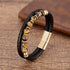 Tiger Eye / Gold / 16-18cm