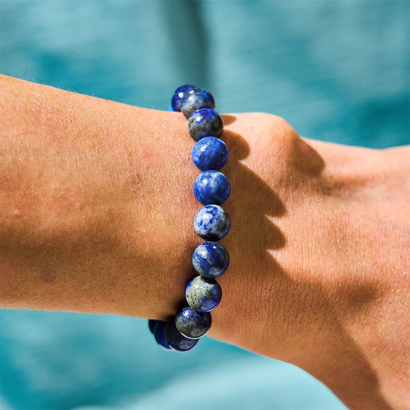 KarmaRipple's KarmaRipple Lazurite Self Care Positive Bracelet p4