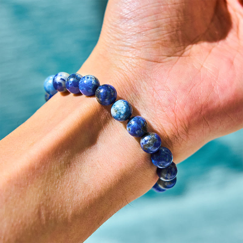 KarmaRipple's KarmaRipple Lazurite Self Care Positive Bracelet p3