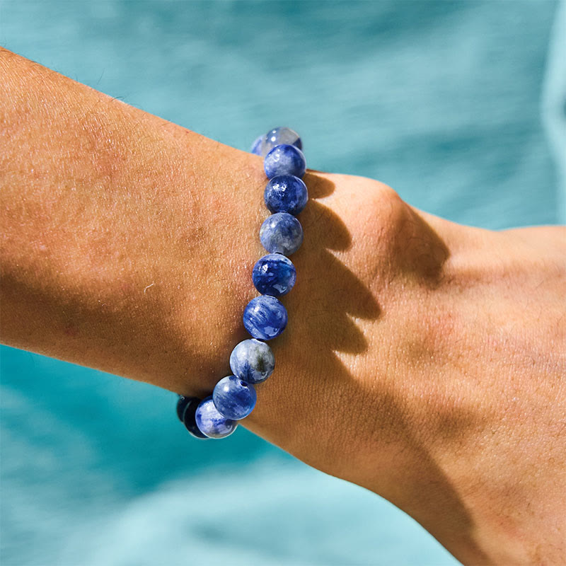 KarmaRipple's KarmaRipple Lazurite Self Care Positive Bracelet p5