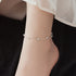 Silver Anklet(Circumference:25-30cm)