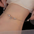 Silver Anklet(Circumference:25-30cm)