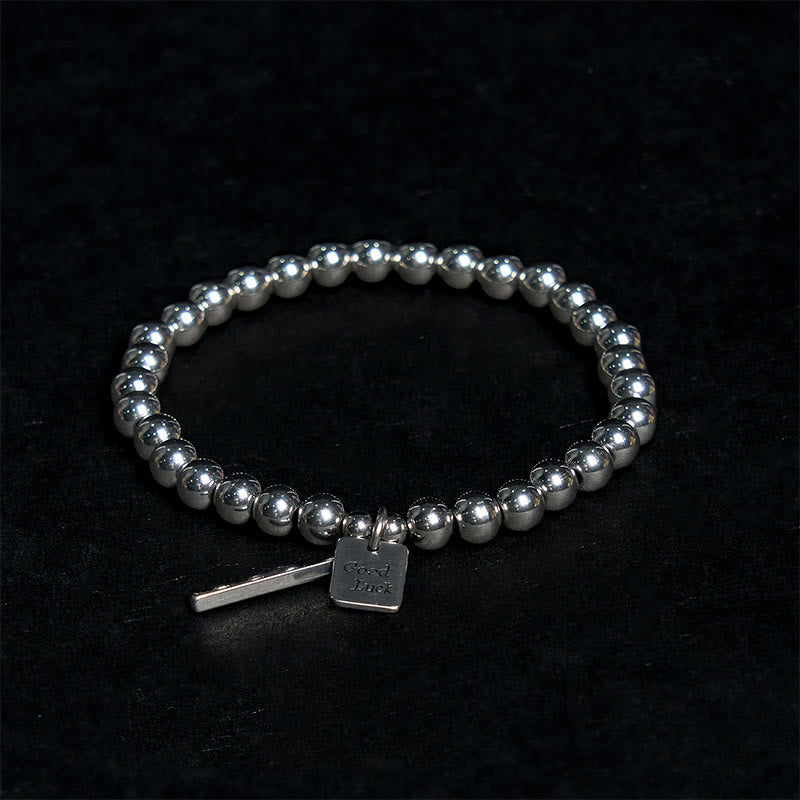 KarmaRipple's Titanium Steel Good Fortune Balance Bracelet p14