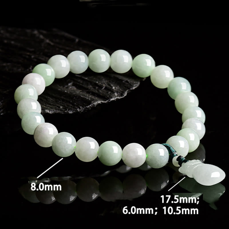 KarmaRipple's Authentic Jade Money Bag Talisman Fortune Bracelet p7