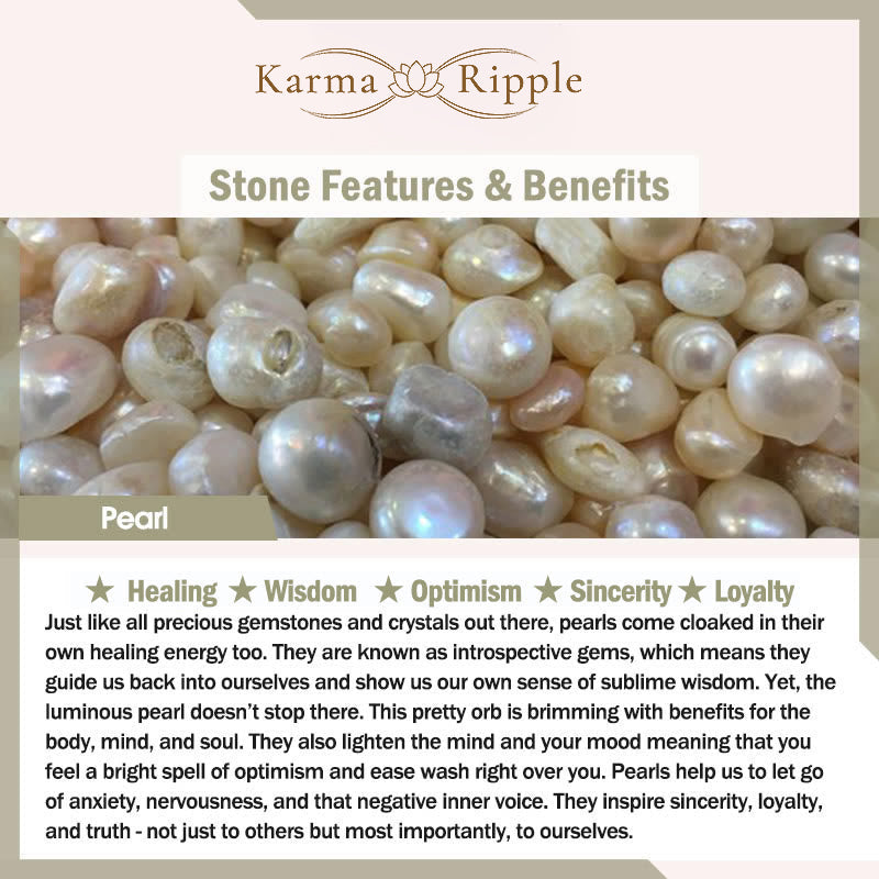 KarmaRipple's Authentic Pearl Strawberry Quartz Balancing Cute Honey Bee Talisman Bracelet p9