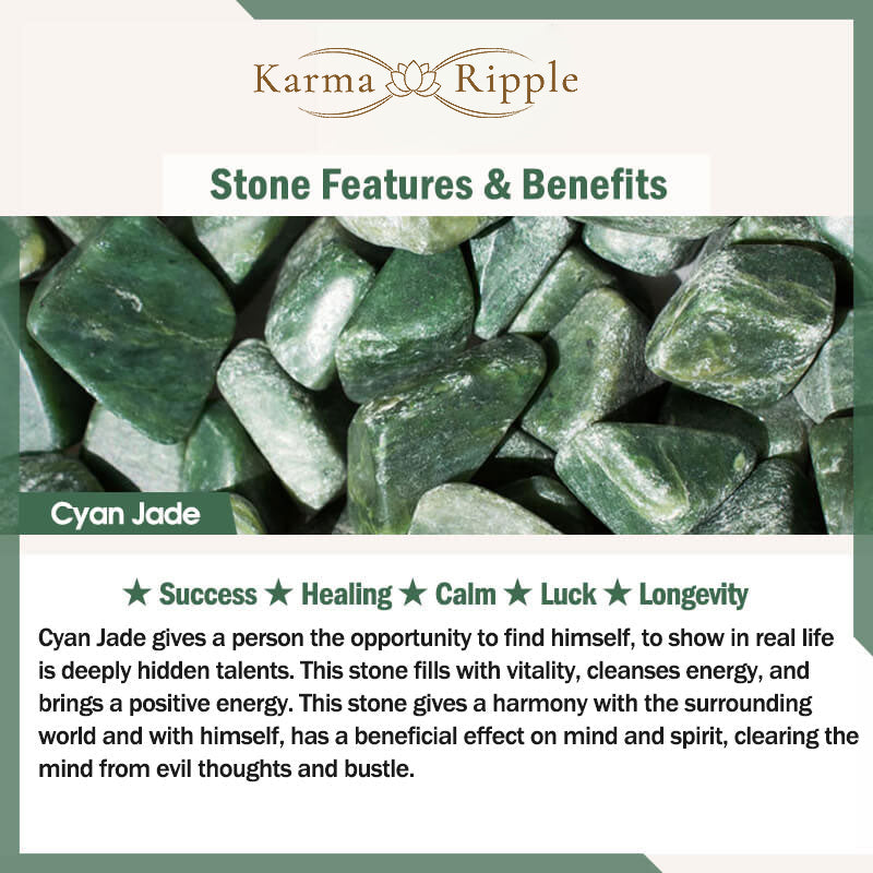 KarmaRipple's Authentic Butterfly Tridacna Stone Cyan Jade Bronze Plated Gold Calm Pendant Necklace Ring Earrings Set p8