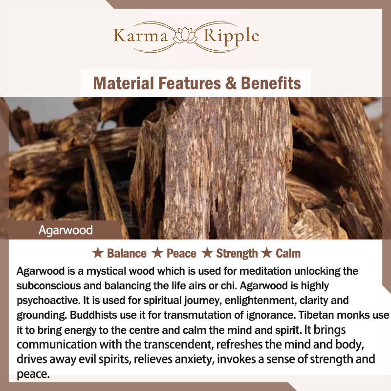 KarmaRipple's Agarwood Jade Strength Calm Bracelet p17