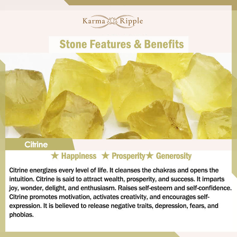 KarmaRipple's PiXiu Ivory Gemstone Citrine Green Strawberry Quartz Amethyst Fortune Bracelet p11