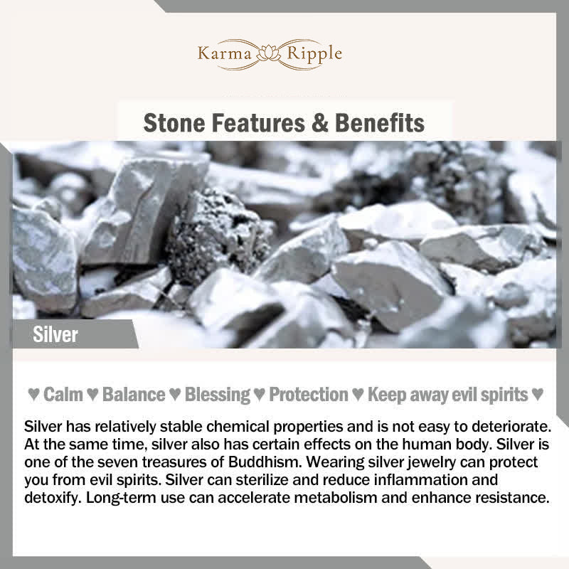 KarmaRipple's 925 Sterling Silver Bamboo Ivory Agate Red Agate Bead Protection String Woven Bracelet p12