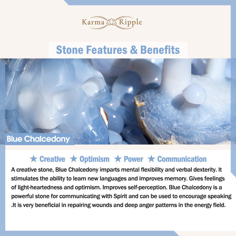 KarmaRipple's Pink Gemstone Blue Chalcedony Pearl Cuff Half Bracelet Bangle p13