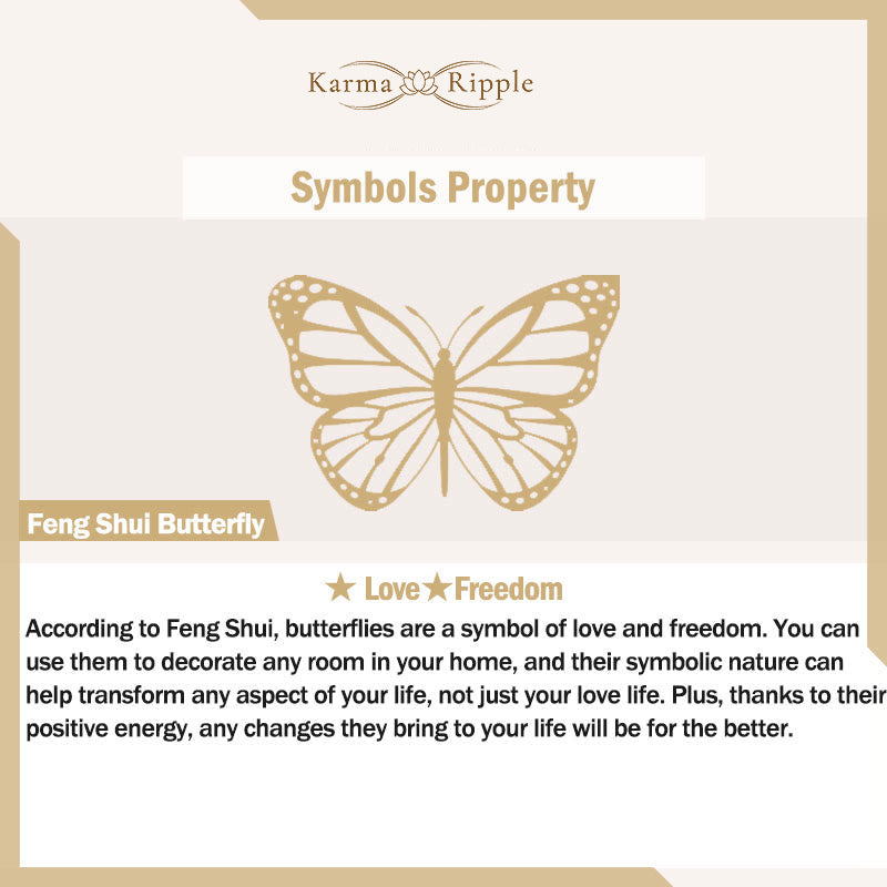 KarmaRipple's 925 Sterling Silver Red Agate Tridacna Stone Butterfly Four Leaf Clover Calm Bracelet Pendant Necklace Set p10