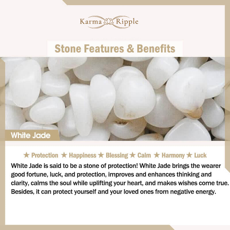 KarmaRipple's Ivory Jade Cyan Jade Bamboo Fortune Protection Pendant Necklace p12