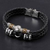 KarmaRipple's 12 Constellations of the Zodiac Hematite Protection Bracelet
