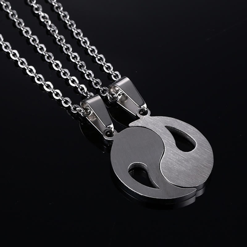 KarmaRipple's 2pcs Yin Yang Necklace Pair Pendant p12