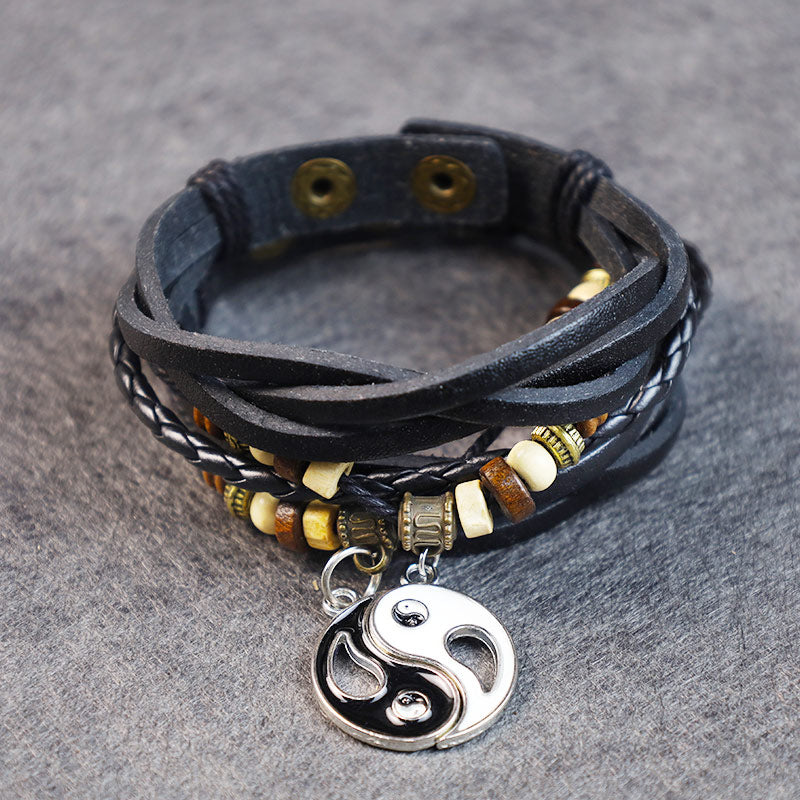 KarmaRipple's Yin Yang Necklace Pair Balance Bracelet p3