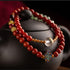 Red Agate / Dog/Pig-Amitabha Buddha