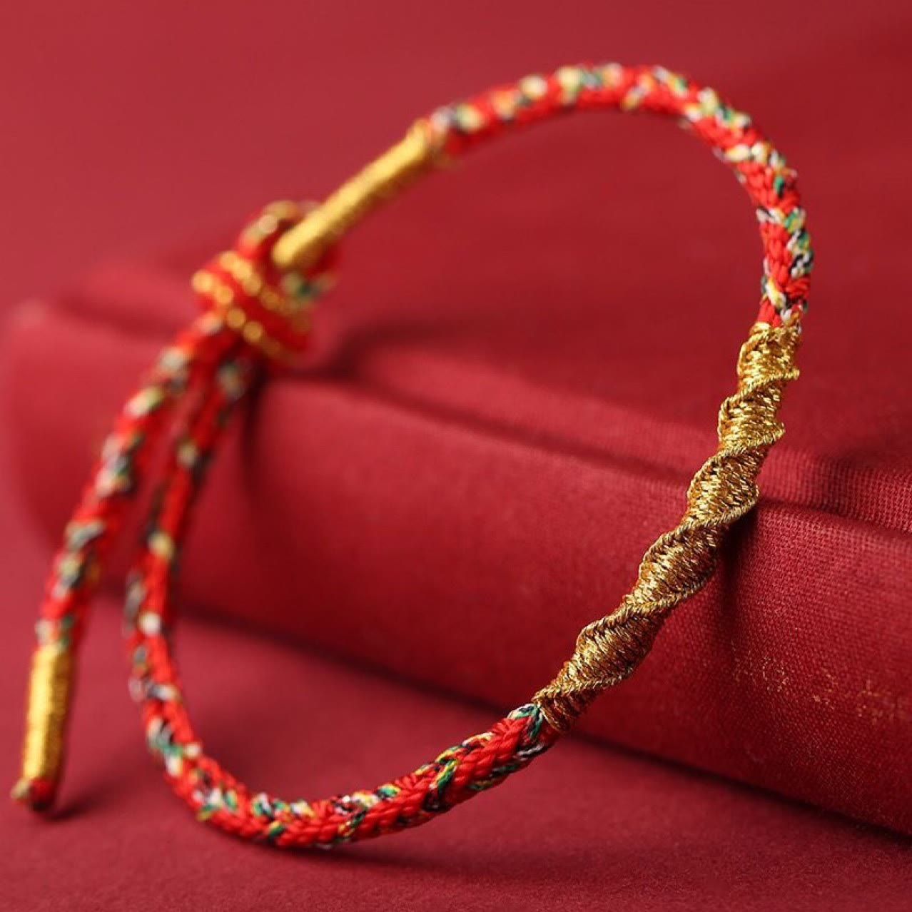 KarmaRipple's Handmade Chinese Zodiac Natal Buddha Protection Strength Woven String Bracelet p4