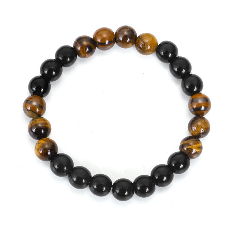 KarmaRipple's Tibetan Black Onyx Tiger Eye Protection Pendant Mala Set p8