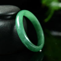 KarmaRipple's Jade Balancing Abundance Protection Bracelet Bangle