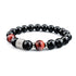 Black Obsidian&Red Tiger Eye / Elastic String
