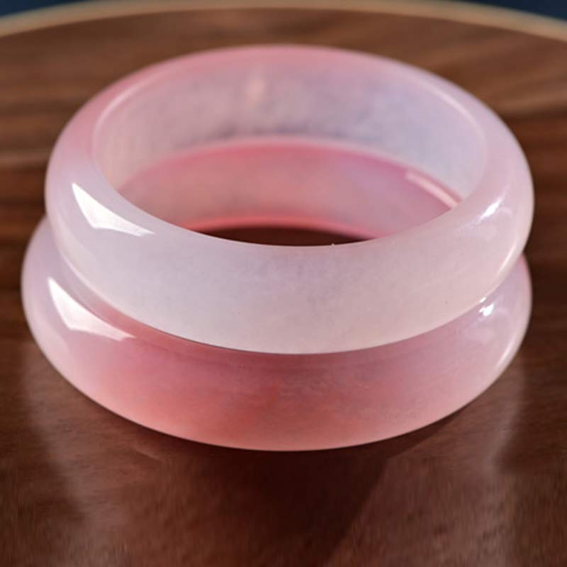 KarmaRipple's Pink Gemstone Love Warmth Bracelet Bangle p5