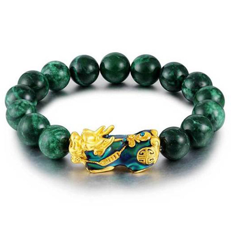 KarmaRipple's FengShui PiXiu Jade Protection Bracelet p1
