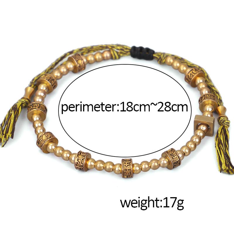 KarmaRipple's Tibetan Curse Six True Words Wealth Bracelet p6