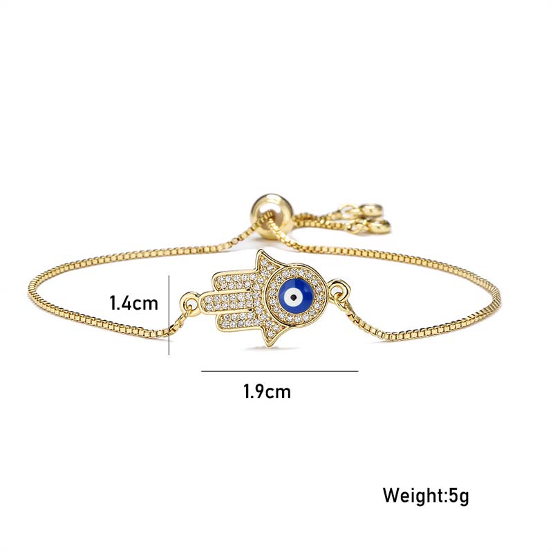 KarmaRipple's Evil Eye Protection Courage Bracelet p5