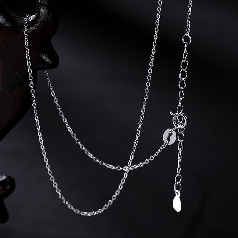 KarmaRipple's Zen Cairn Labradorite Various Crystals Calm Necklace Pendant p40