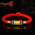 Turquoise Rope Buckle Red Rope / 19cm