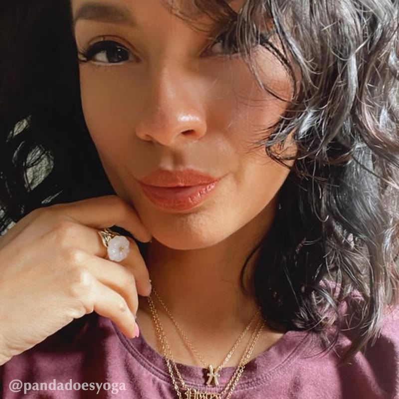 KarmaRipple's 925 Silver Plated Bronze Ivory Jade Plum Flower Leaf Fortune Ring p5