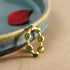 Cyan Jade+925 Sterling Silver