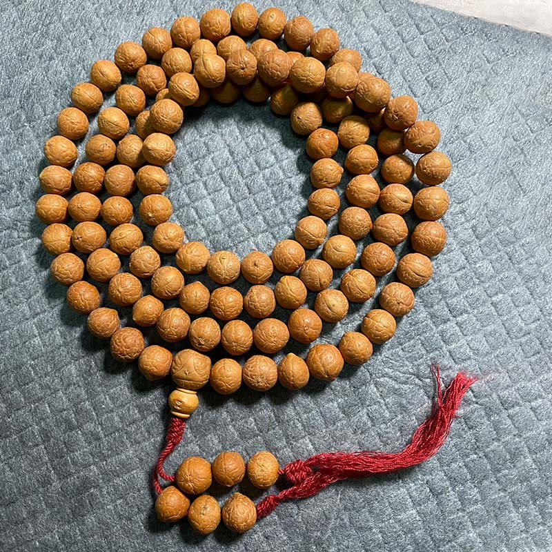 KarmaRipple's 108 Mala Beadwork Nepal Bodhi Seed Fortune Wealth Tassel Bracelet p18