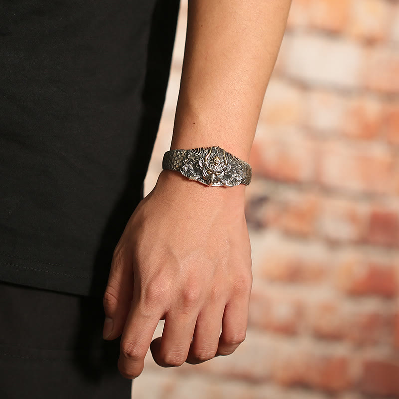 KarmaRipple's Tibetan Garuda Bird Wisdom Protection Bracelet Bangle p7