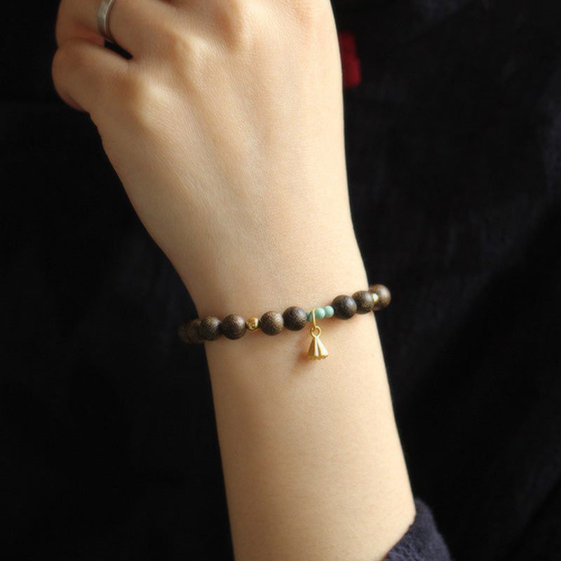 KarmaRipple's Agarwood Lotus Strength Bracelet p4