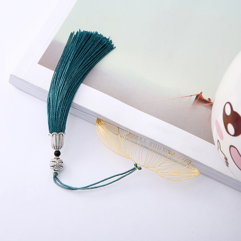 KarmaRipple's Lotus Flower New Beginning Metal Brass Hollow Bookmark p5