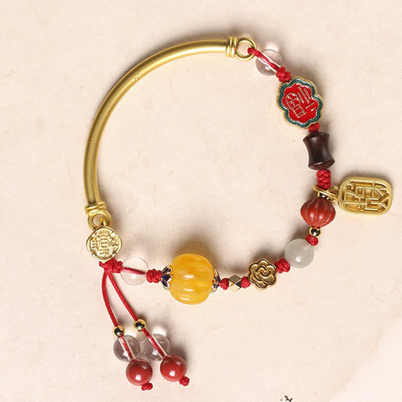 KarmaRipple's Tibetan Auspicious Clouds Fortune Happiness Wealth Fortune Bracelet p8